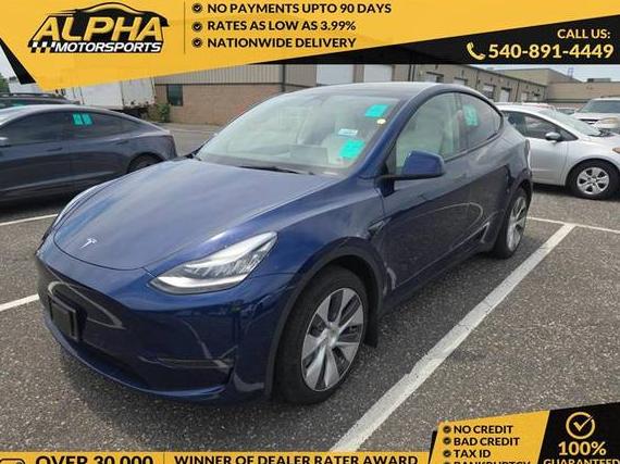 TESLA MODEL Y 2022 7SAYGDEE0NF437762 image